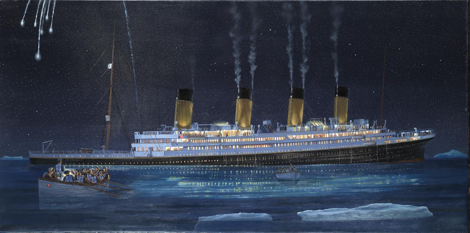 Titanic Sinking by Simon Fisher