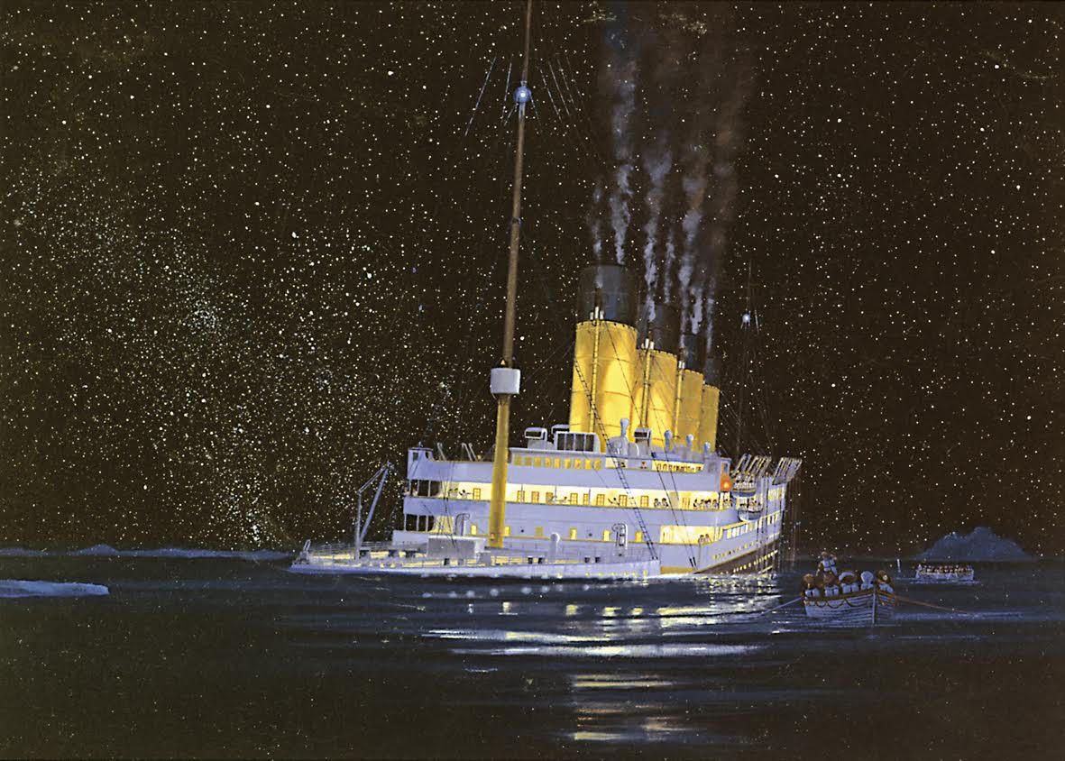 Titanic Sinking by Simon Fisher