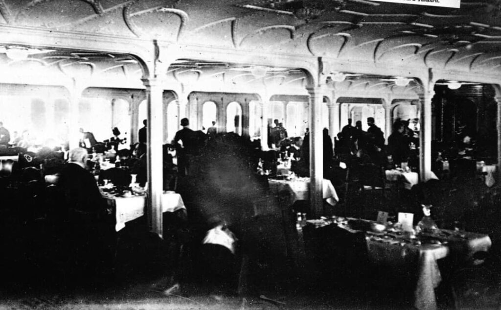 Titanic Dining Room by Father Browne