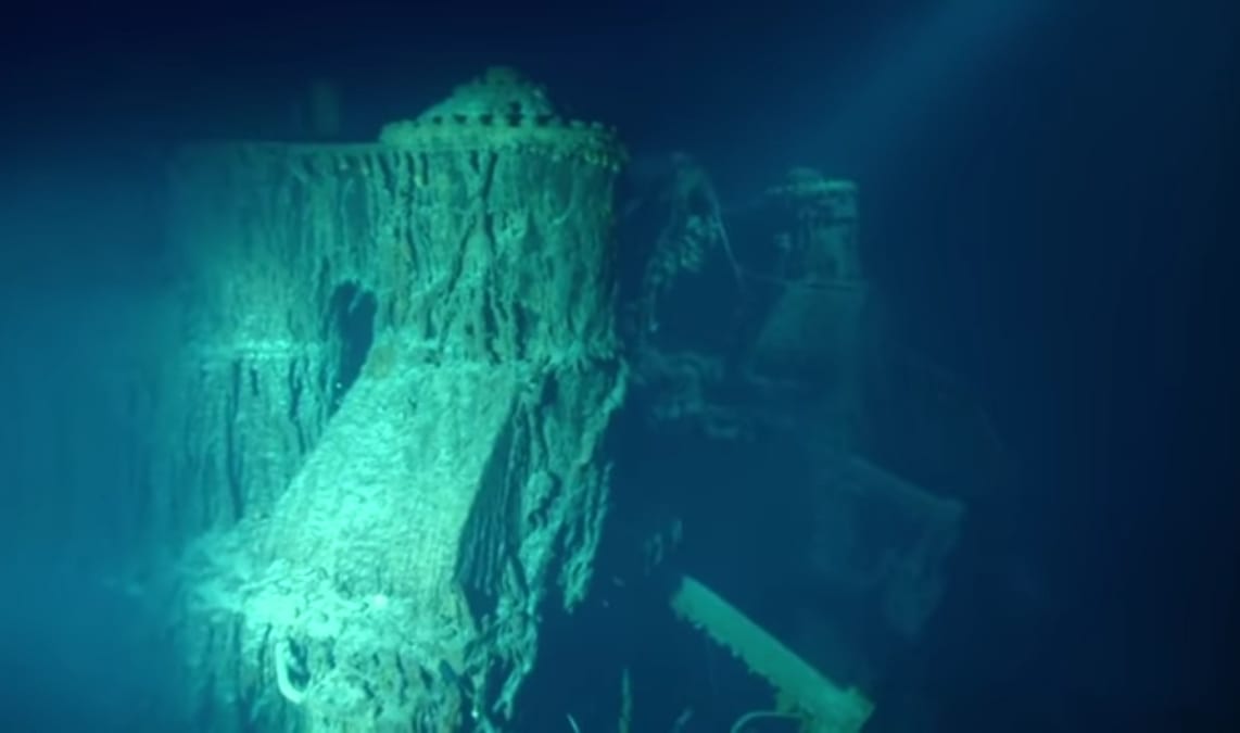 Did you know... Titanic's Reciprocating engines are still upright on the  ocean floor? - Titanic Connections