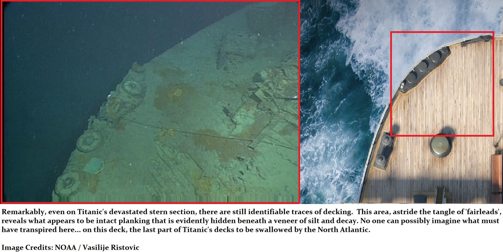 Wreck Thursday - Decks of a Legend by Titanic Connections