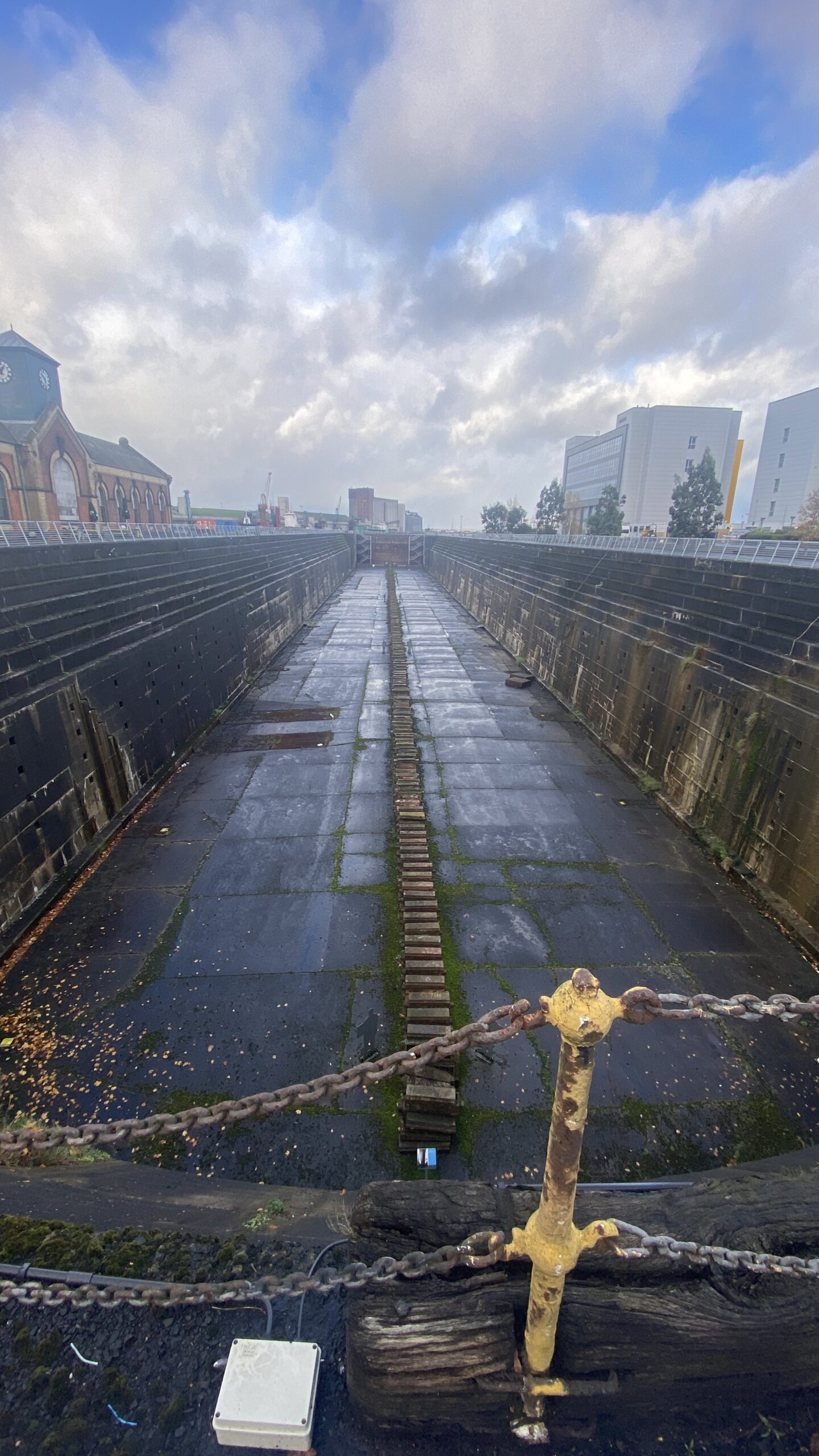 RMS Titanic Dry Dock as of November 2021 by Elena Vukosa