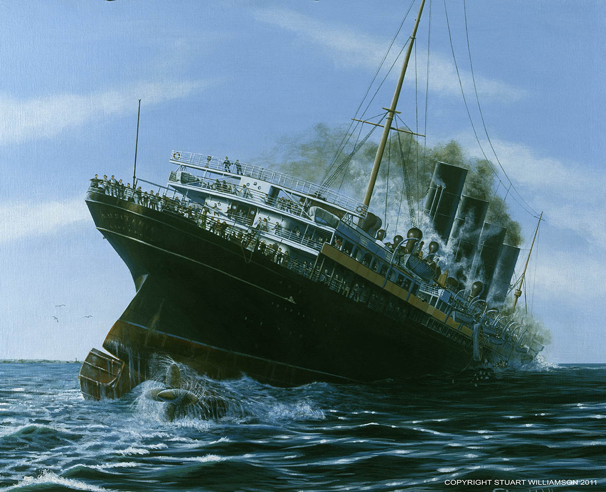 The Sinking of the Lusitania by Stuart Williamson