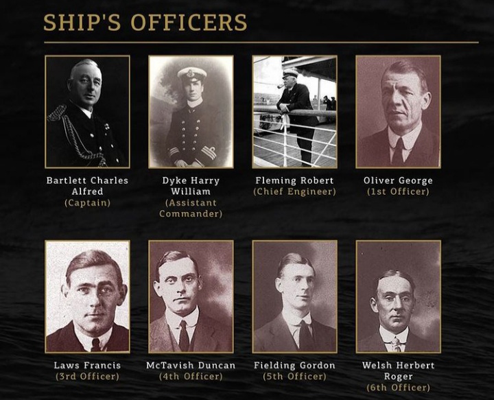 Britannic's Officers Composite