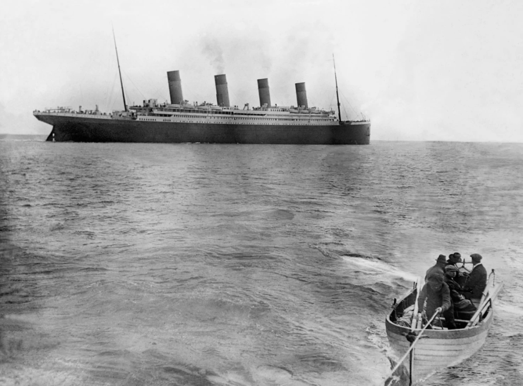 Image from Father Browne's Titanic Album. Credit to E.E. O'Donnell and Fra