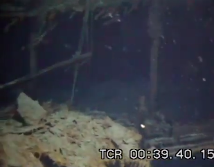 Grand Staircase - Wreck of Titanic - James Cameron 2005