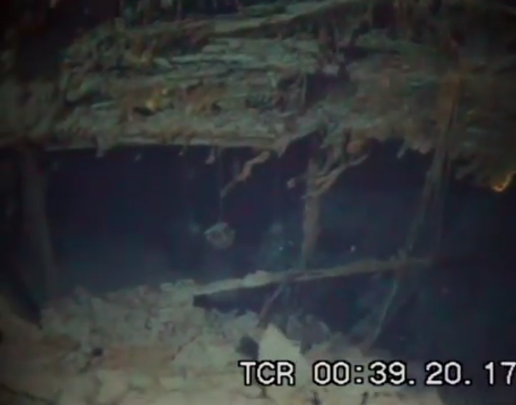 Grand Staircase - Wreck of Titanic - James Cameron 2005