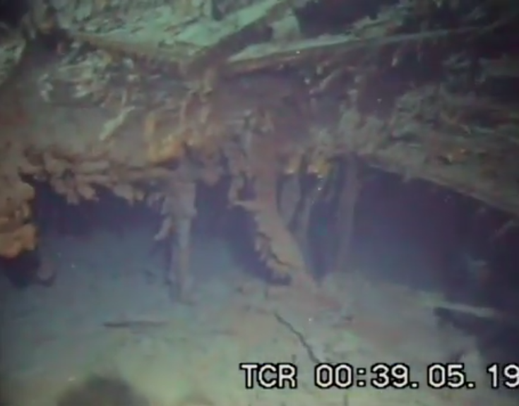 Grand Staircase - Wreck of Titanic - James Cameron 2005