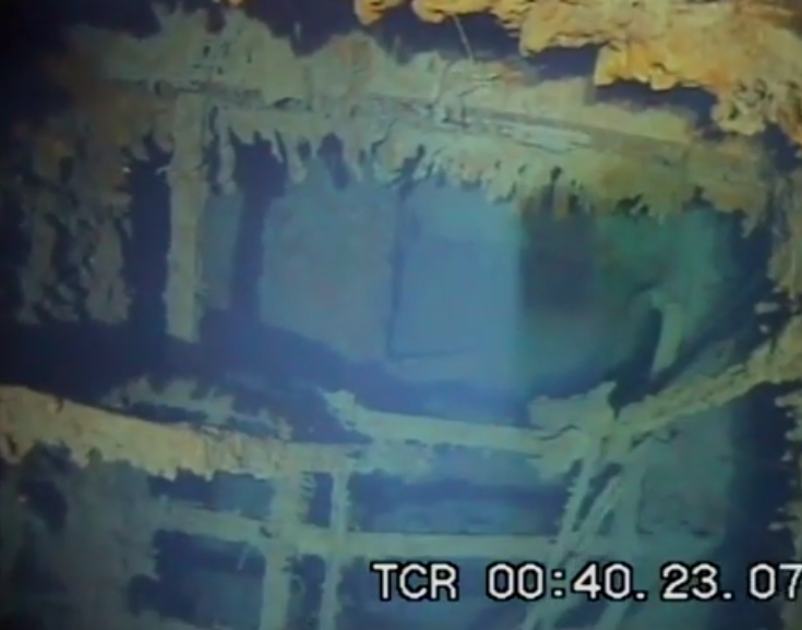 Grand Staircase - Wreck of Titanic - James Cameron 2005