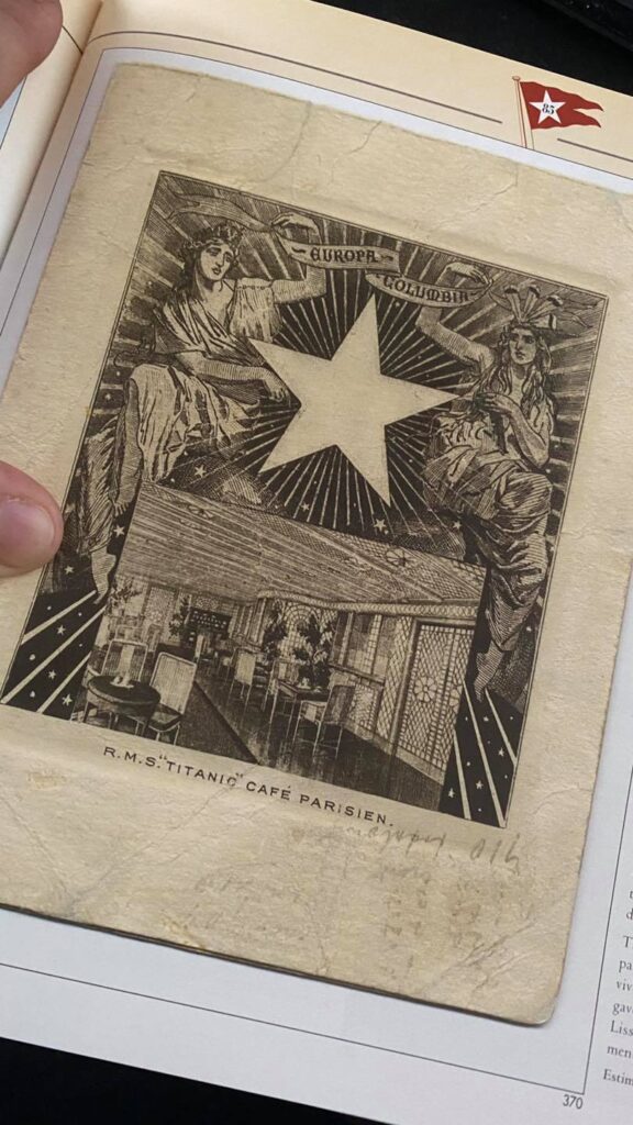 Guernsey’s Catalogue - Adolphe Saalfeld Menu