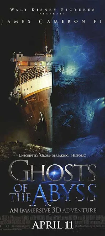 Ghosts of the Abyss 2001 Movie Poster